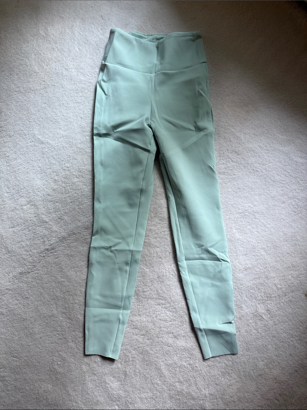 Wolford High-Waist Mint Green Ponte Leggings